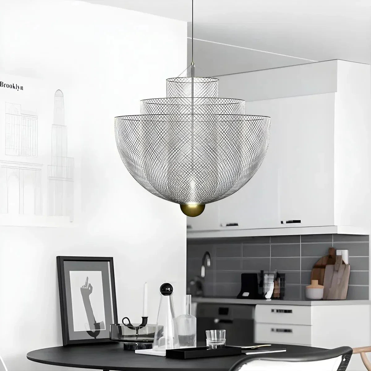 Meshmatics Hanging Lamp for Kitchens Dining Room | Desfino