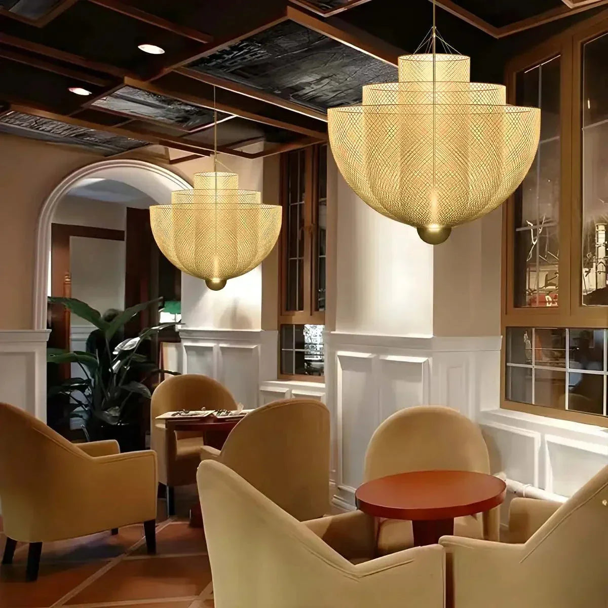Meshmatics Hanging Lamp for Kitchens Dining Room | Desfino
