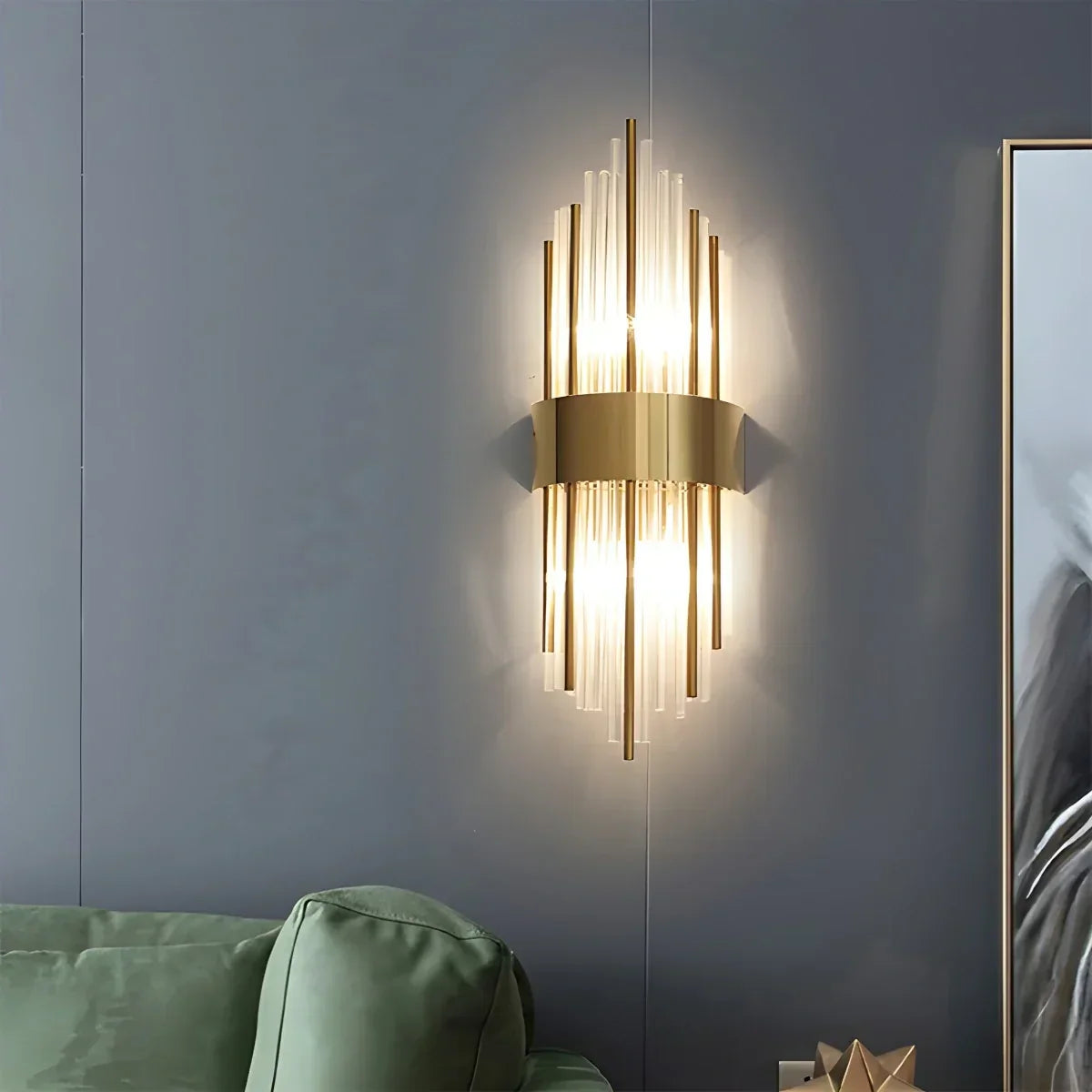 Minimal Luxury Glass Wall Lamp | Desfino
