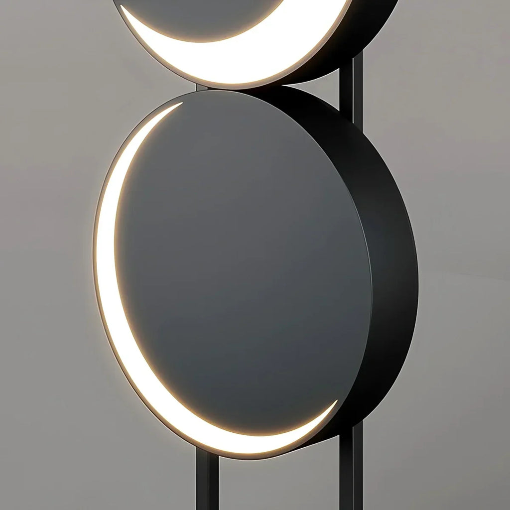 Minimalist Moon Phase Floor Lamp | Desfino