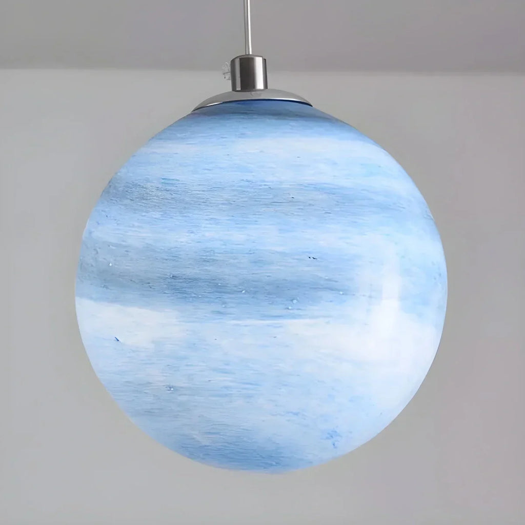 Moderner 3D-Himmelskronleuchter mit Mondmotiv für den Dachboden | Desfino