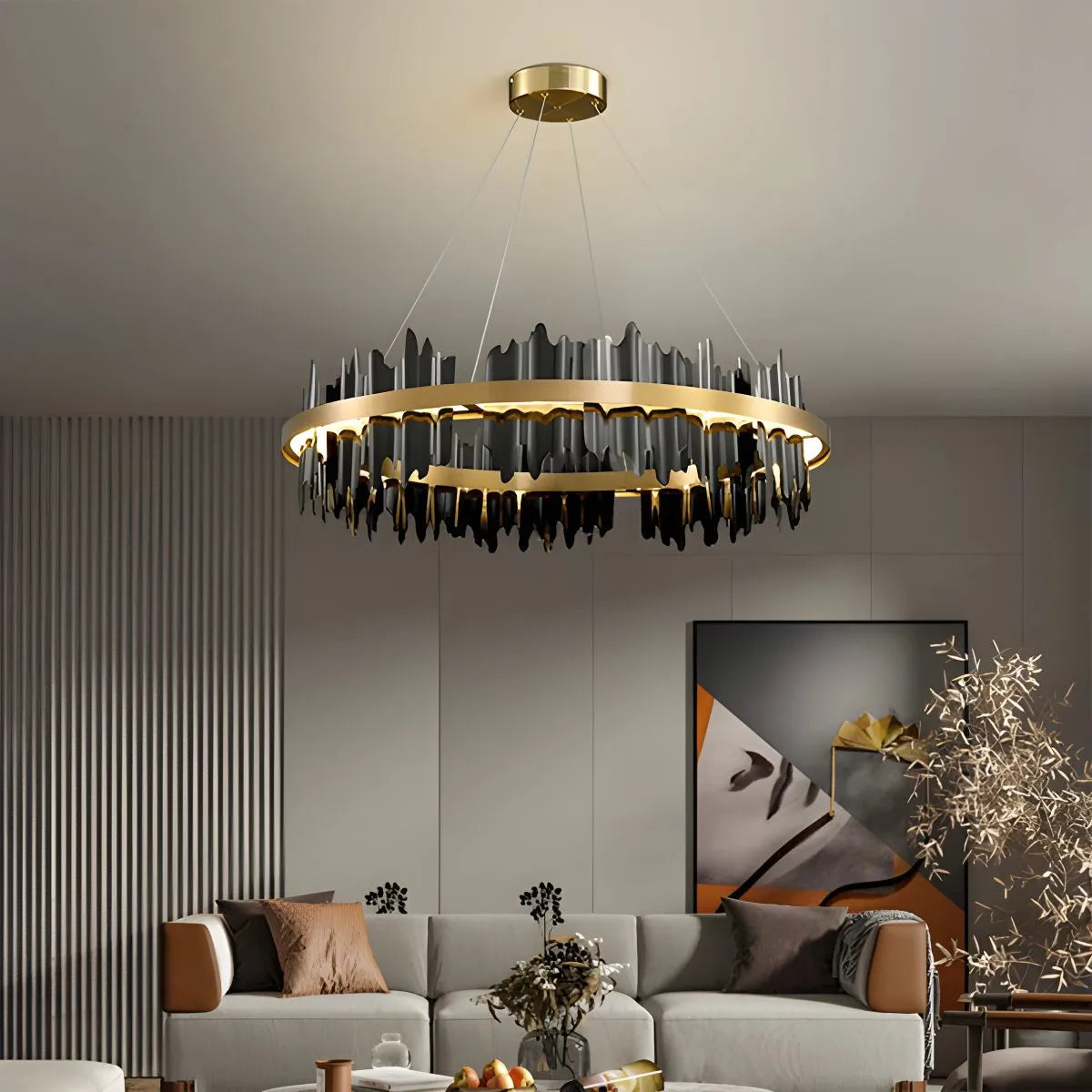 Modern Creative Round Chandelier | Desfino