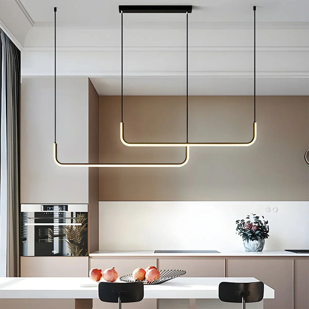 Moderner LED-Deckenleuchter für das Wohnzimmer | Desfino