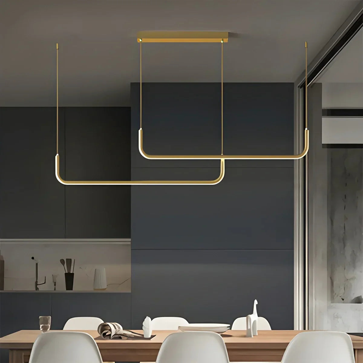 Moderner LED-Deckenleuchter für das Wohnzimmer | Desfino