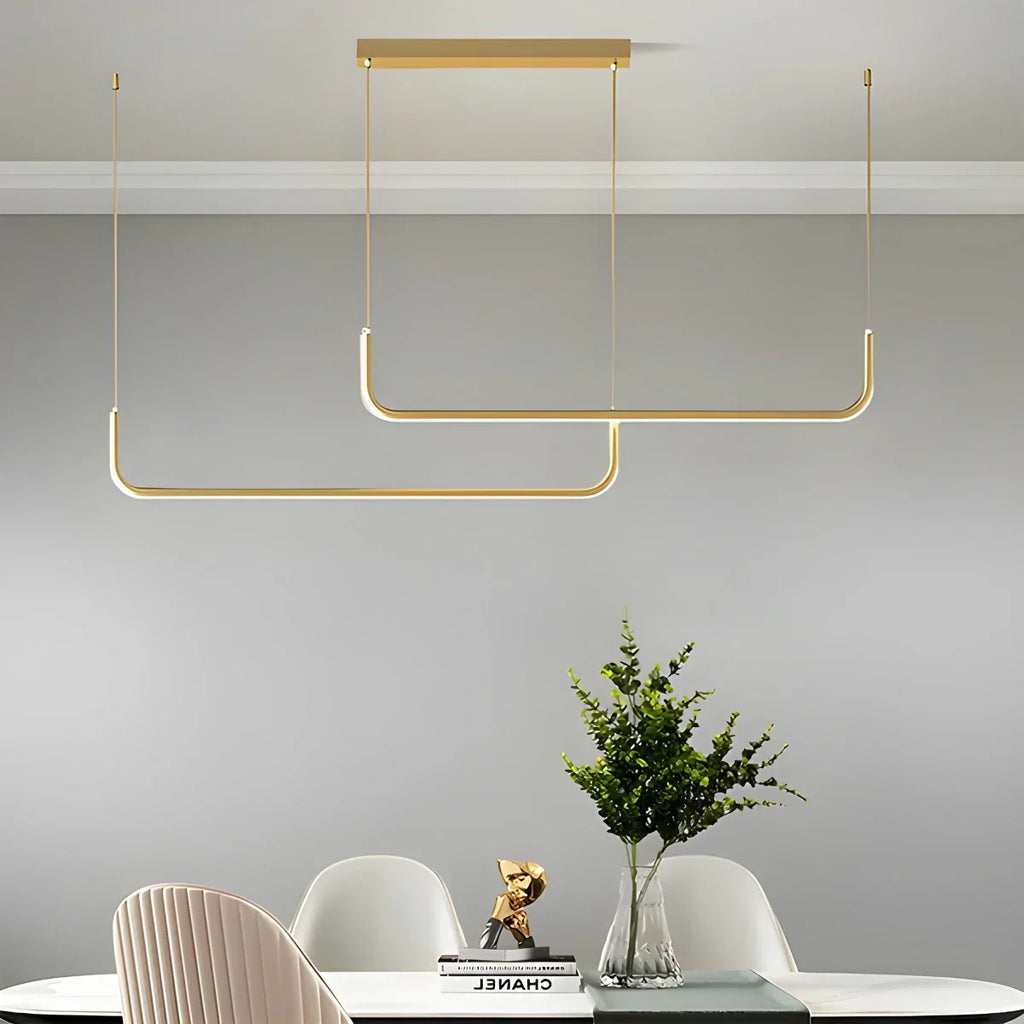 Moderner LED-Deckenleuchter für das Wohnzimmer | Desfino