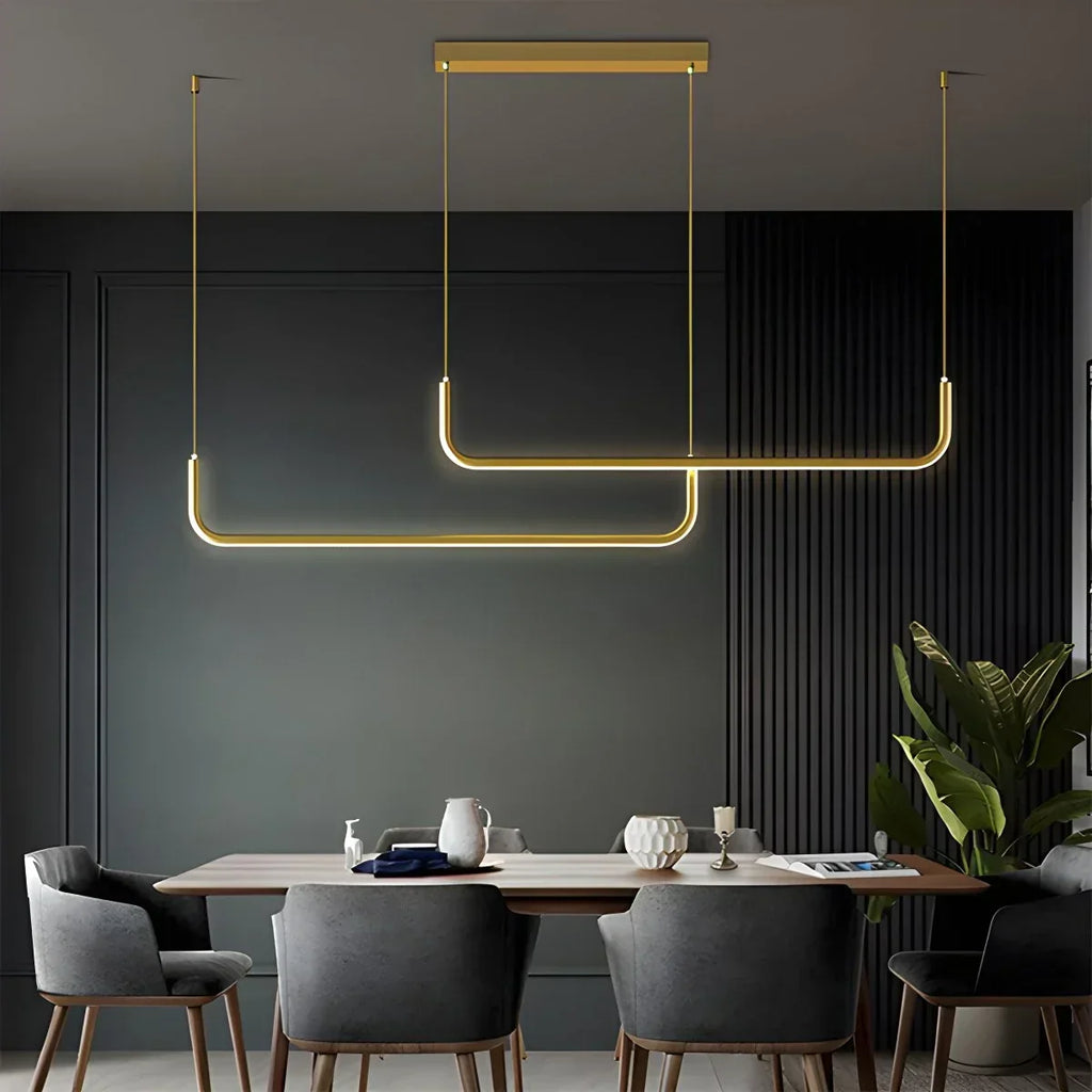 Moderner LED-Deckenleuchter für das Wohnzimmer | Desfino