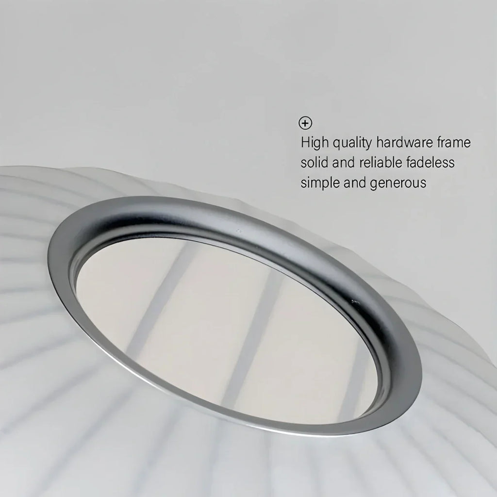 Vintage-LED-Pendelleuchte aus Seide in Laternenform | Desfino