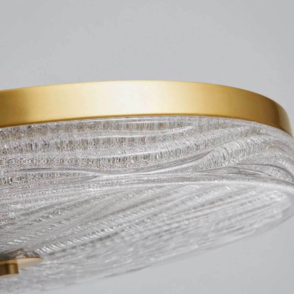 Moderne runde LED-Deckenleuchte im Light-Luxury-Stil | Desfino