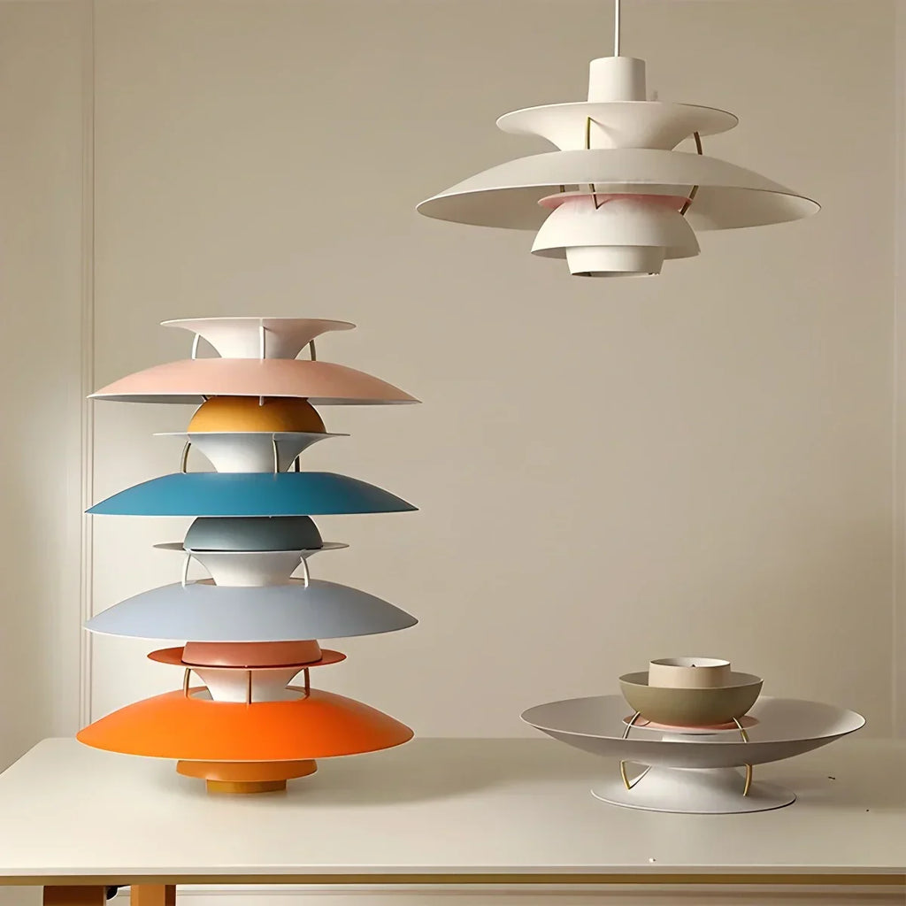 Modern Nordic Style Multi-layer Hanging Pendant Lamp | Desfino