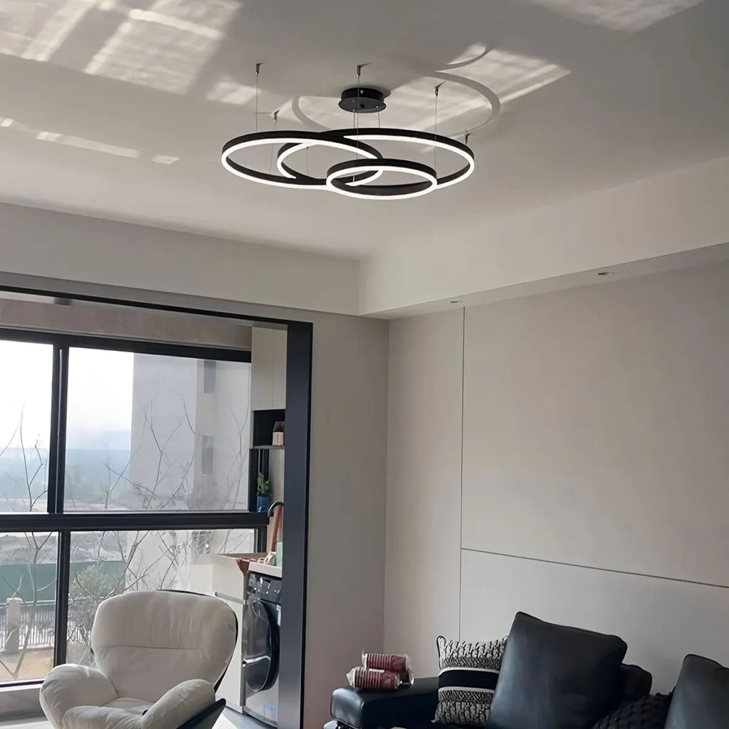 Modern Wireless Ring Chandelier Ceiling Lamp | Desfino