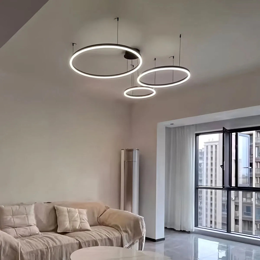 Modern Wireless Ring Chandelier Ceiling Lamp | Desfino