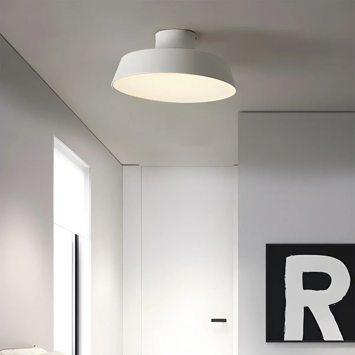 Nordische kreative runde Deckenlampe mit individuellem Design | Desfino