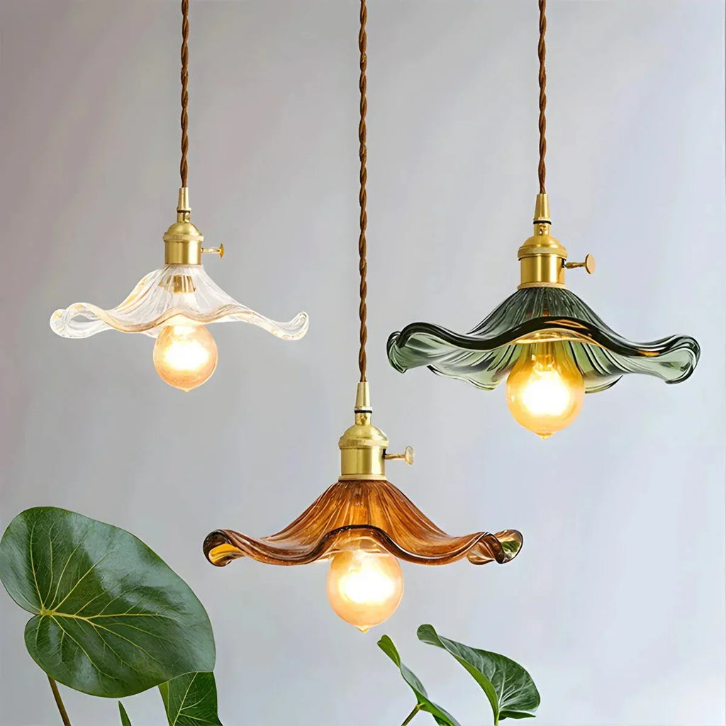Nordic Japanese Glass Chandelier for Living Room | Desfino