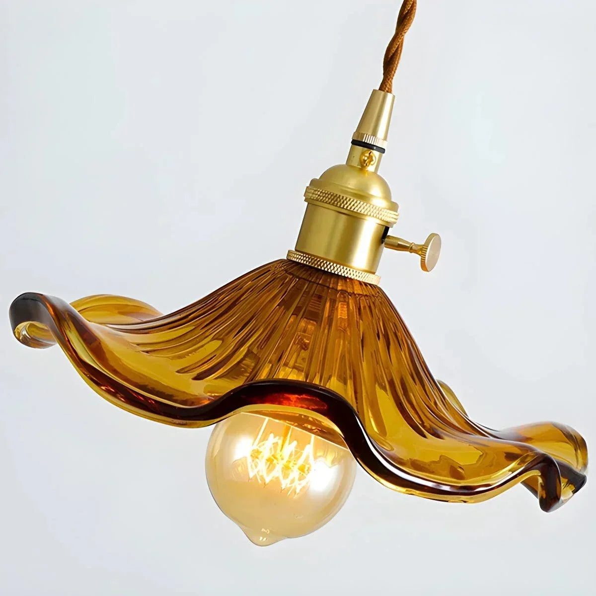 Nordic Japanese Glass Chandelier for Living Room | Desfino