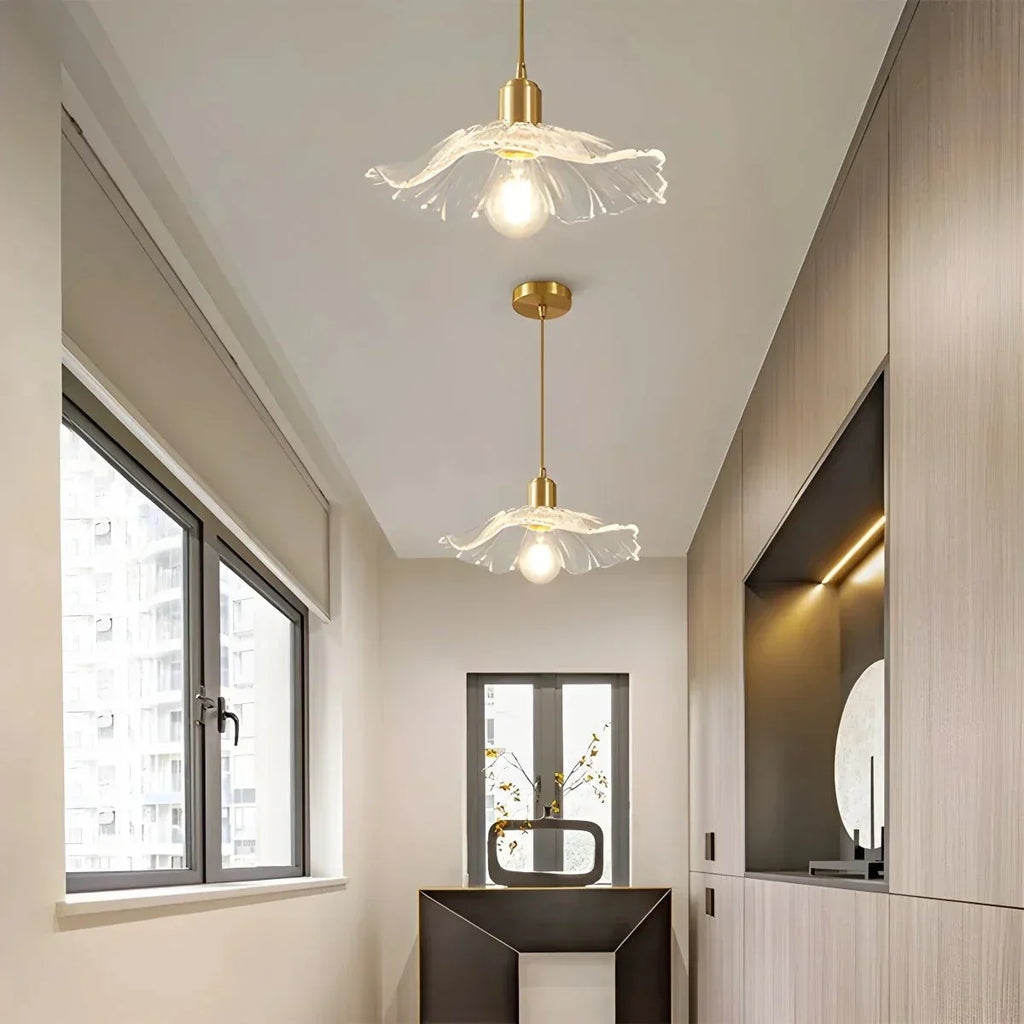 Nordic Japanese Glass Chandelier for Living Room | Desfino