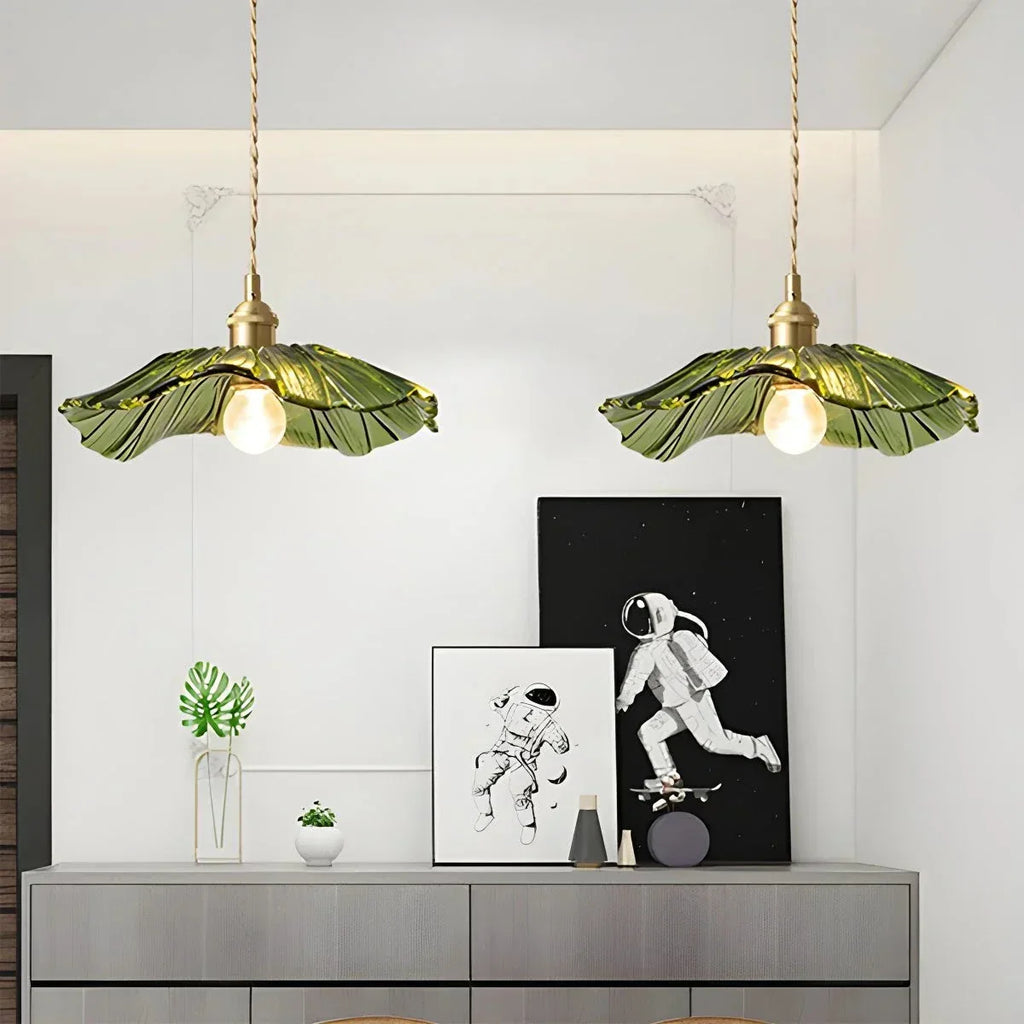 Nordic Japanese Glass Chandelier for Living Room | Desfino