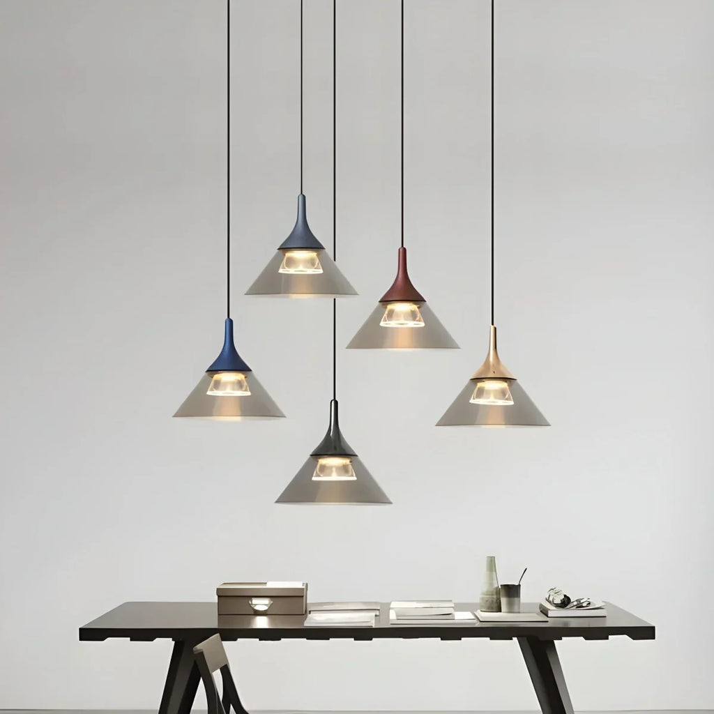 Nordic Led Art Pendant Light for Dining Room | Desfino