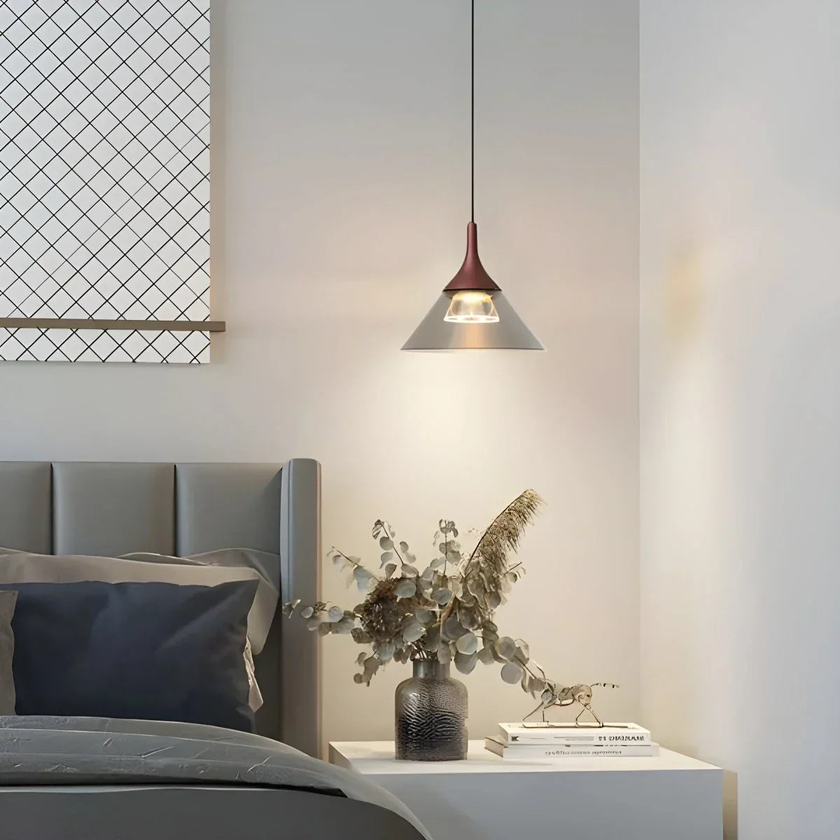 Nordic Led Art Pendant Light for Dining Room | Desfino