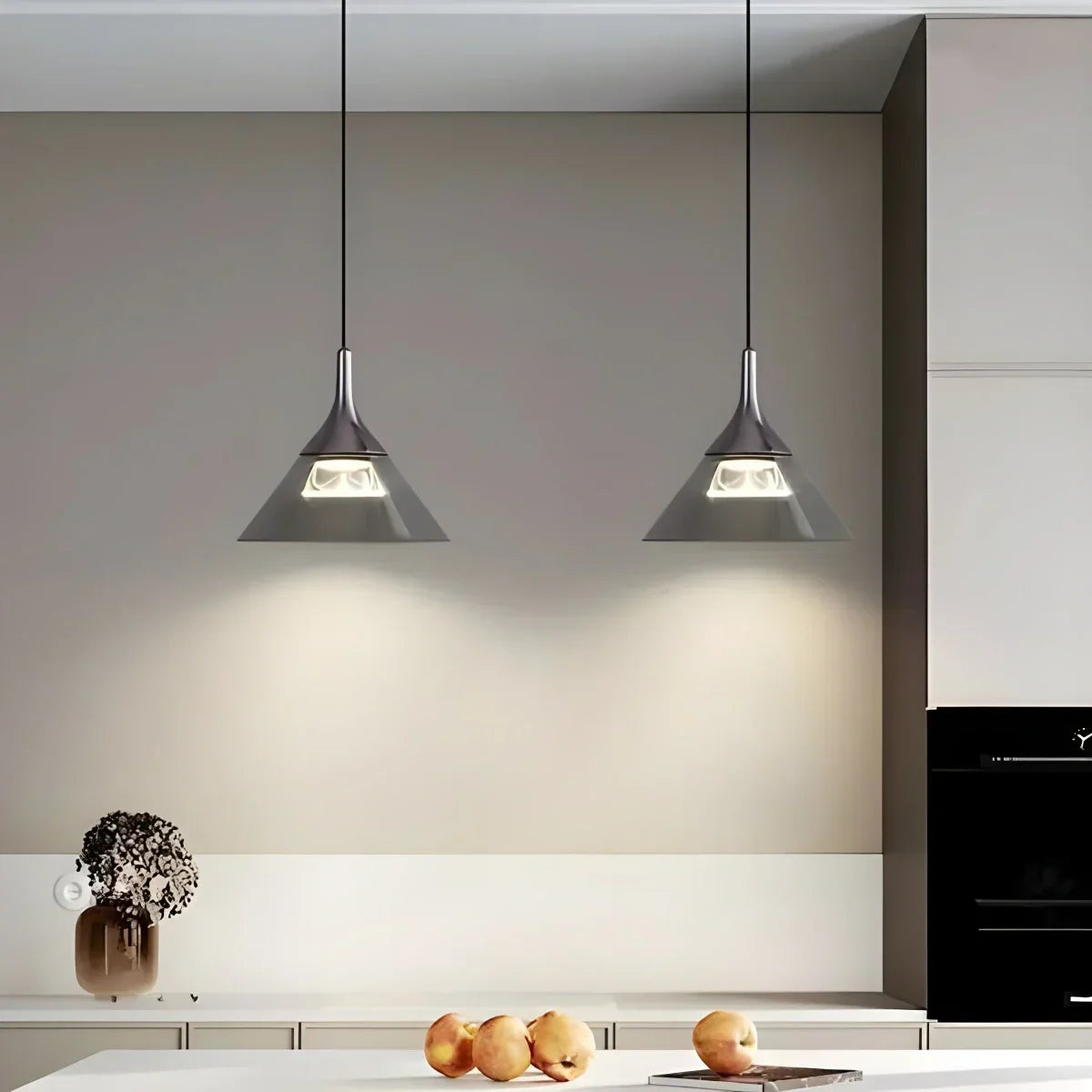 Nordic Led Art Pendant Light for Dining Room | Desfino