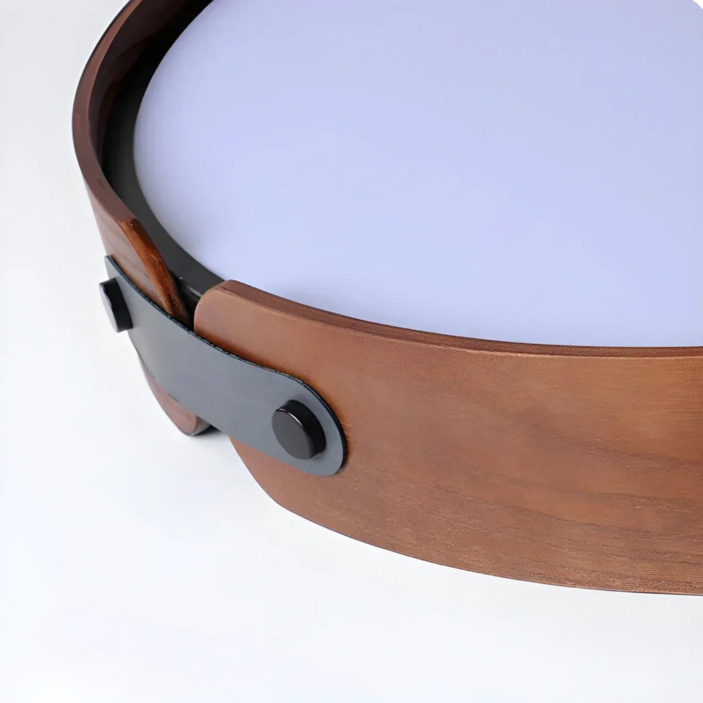 Nordic Wood Ceiling Light for Bedroom | Desfino