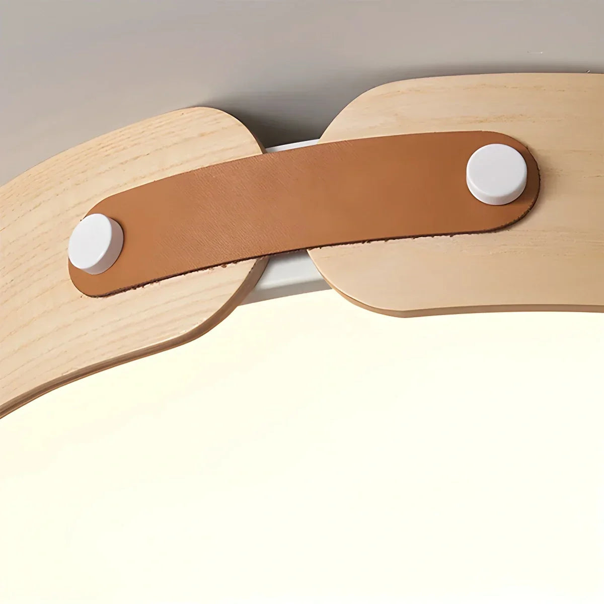 Nordic Wood Ceiling Light for Bedroom | Desfino