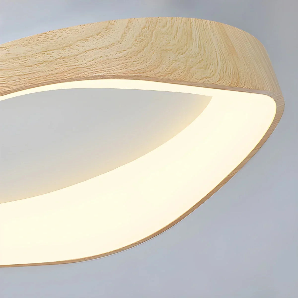 Nordic Acrylic Circle Ceiling Light for Bedroom | Desfino