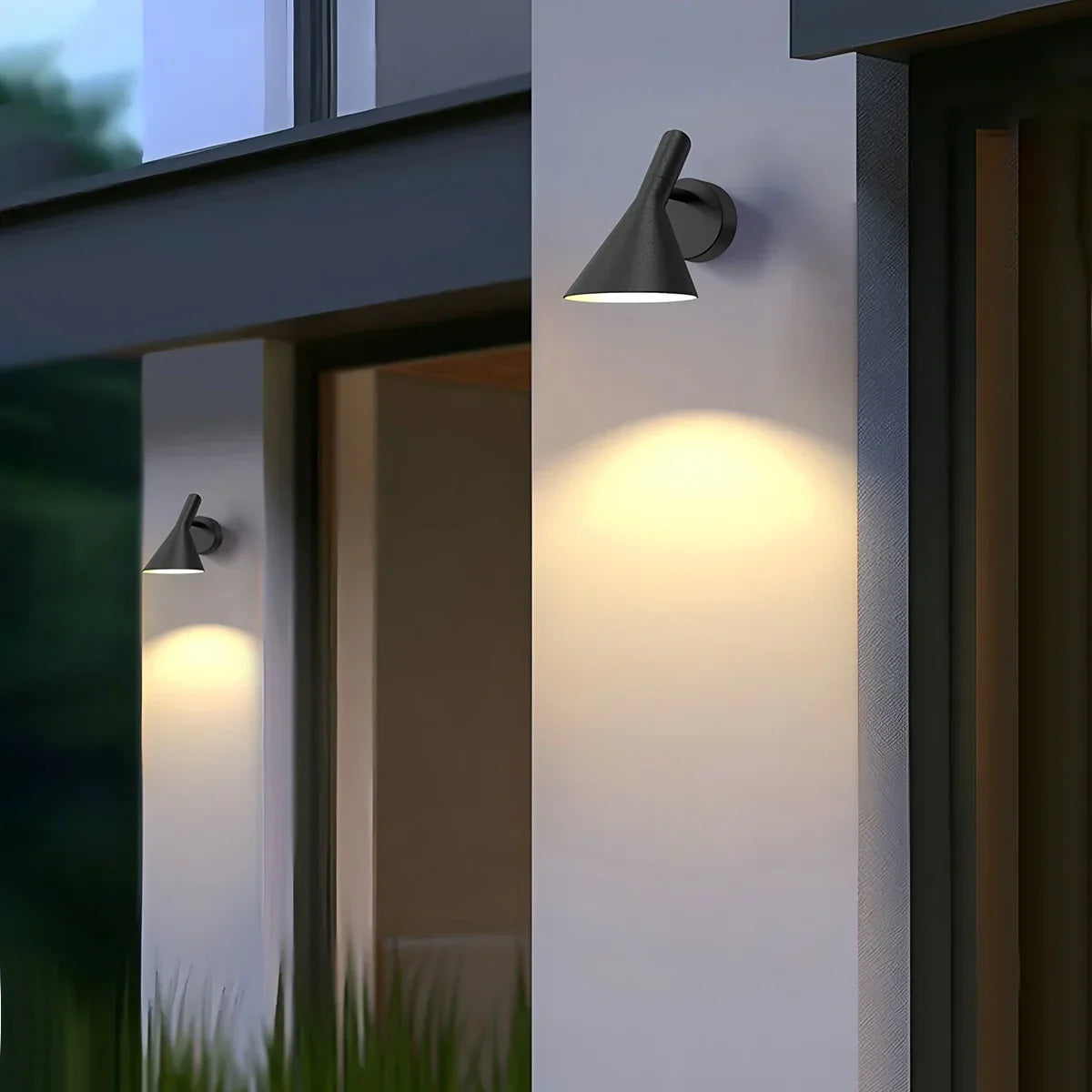 Outdoor Waterproof Conical Wall Lamp | Desfino