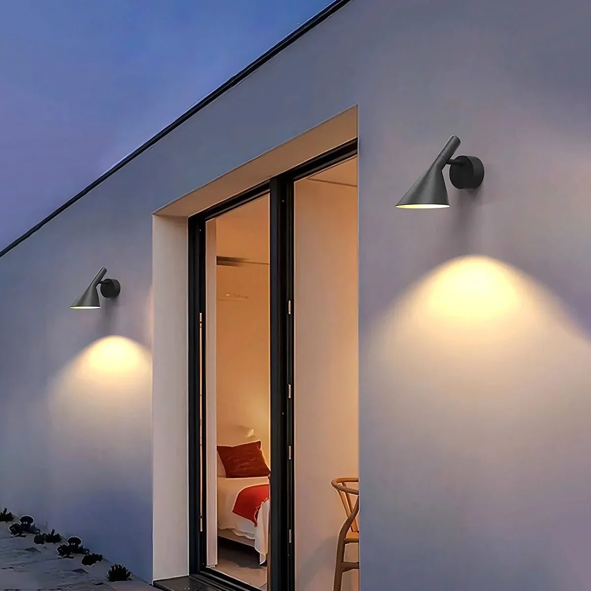 Outdoor Waterproof Conical Wall Lamp | Desfino