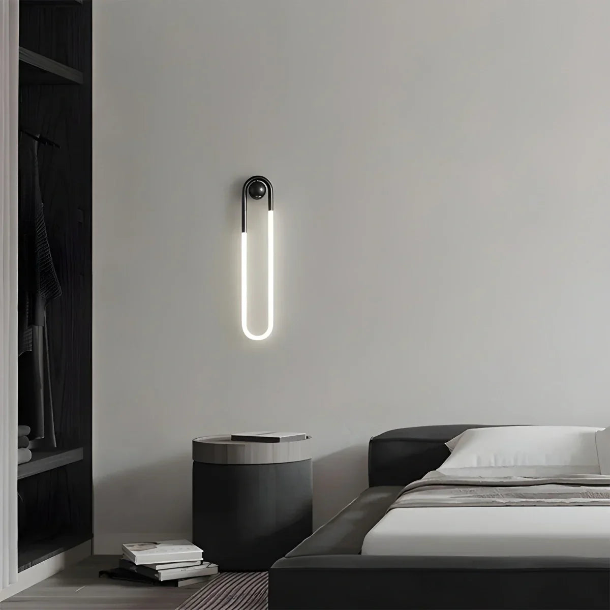 Ovale Messing-Wandleuchte für das Wohnzimmer | Desfino