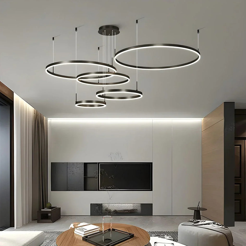 Modern Wireless Ring Chandelier Ceiling Lamp | Desfino