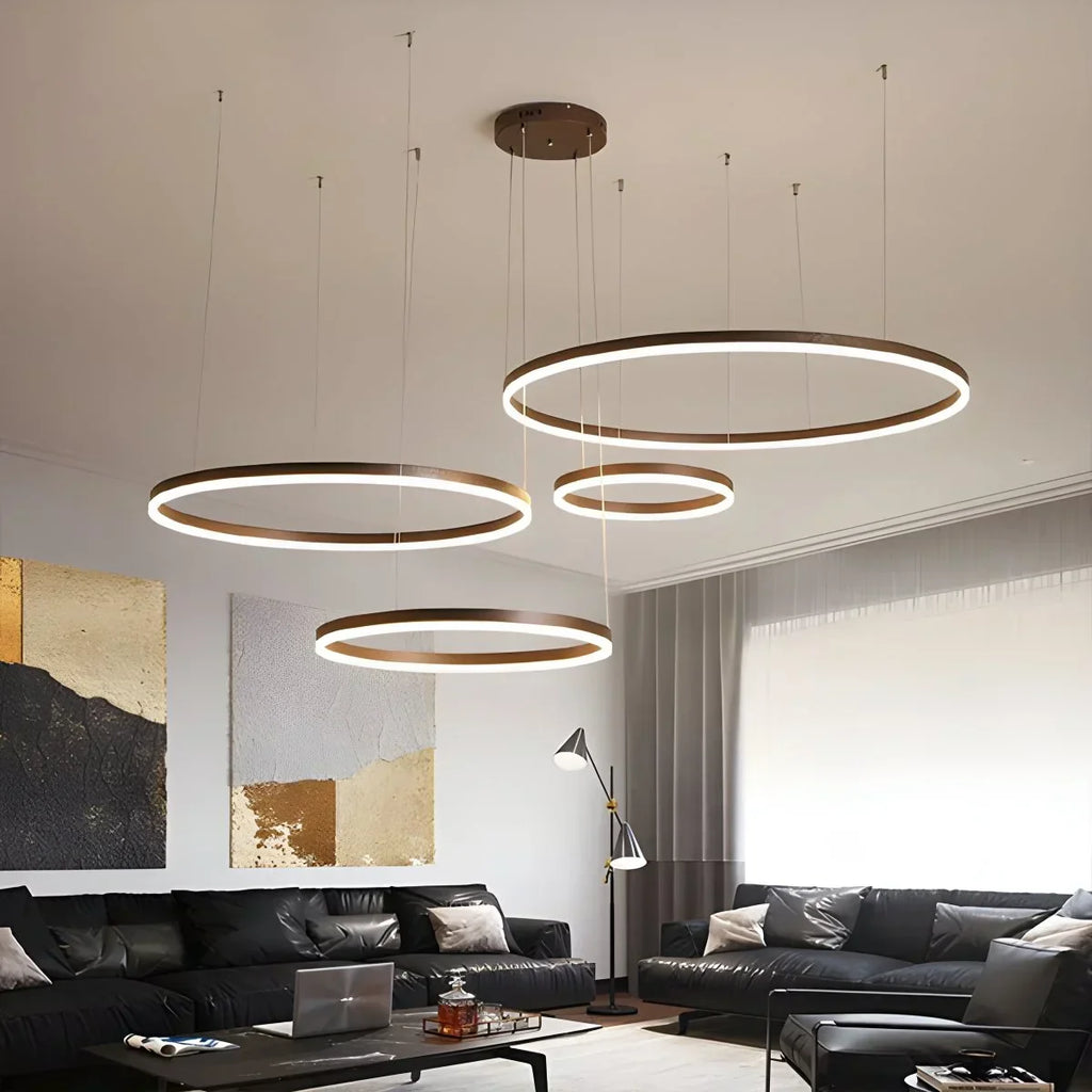 Modern Wireless Ring Chandelier Ceiling Lamp | Desfino