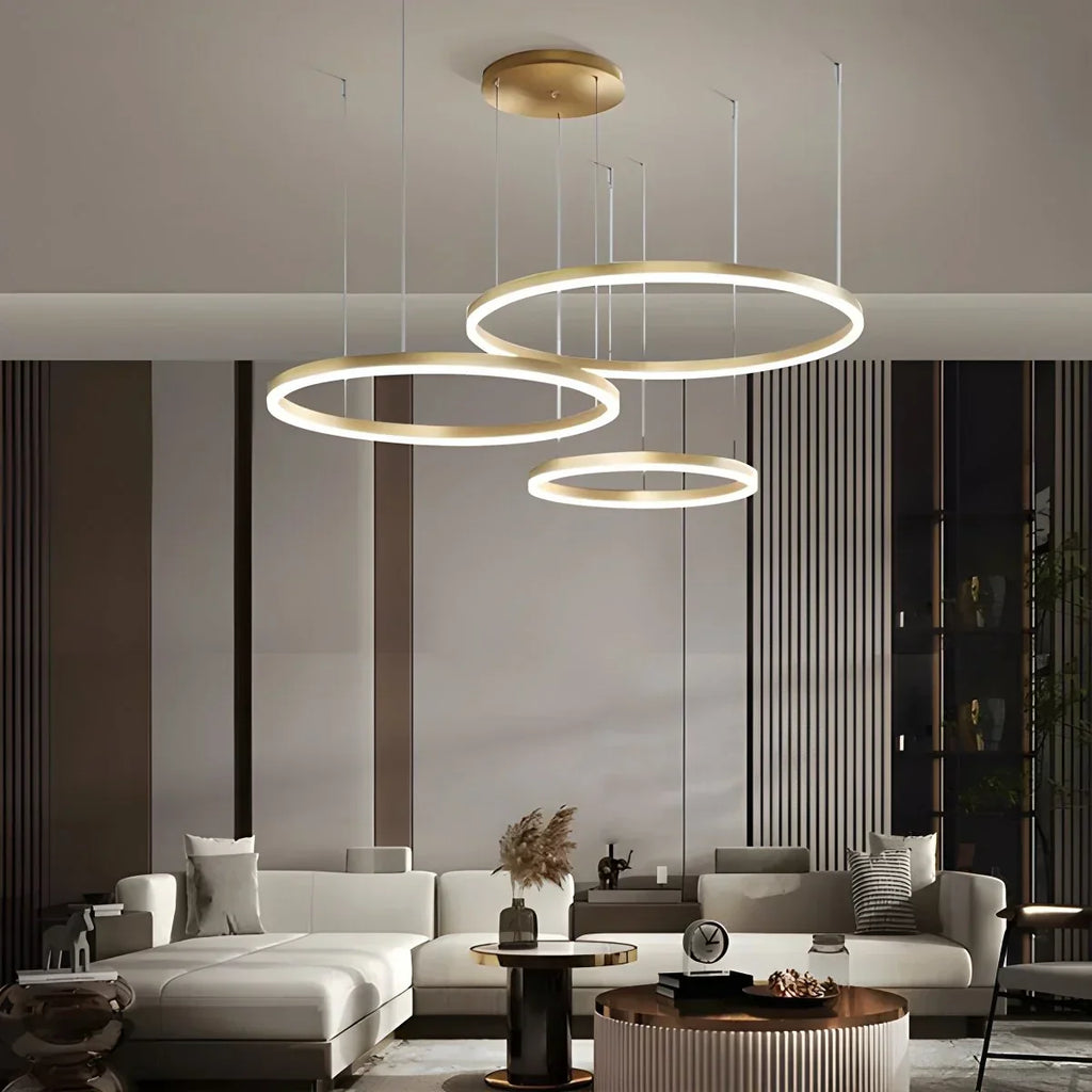 Modern Wireless Ring Chandelier Ceiling Lamp | Desfino