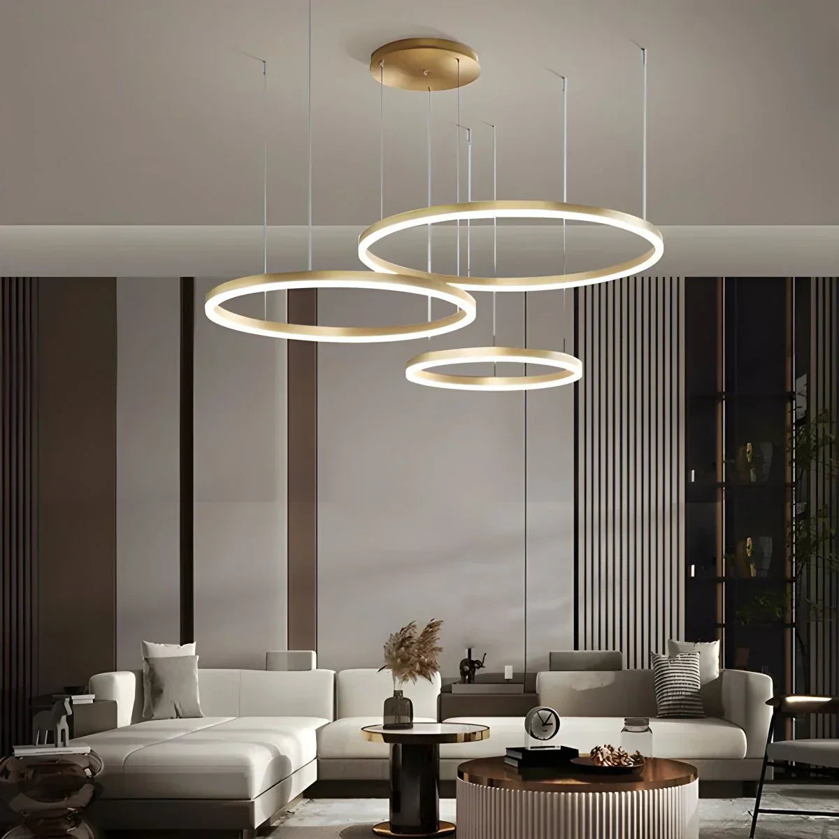Modern Wireless Ring Chandelier Ceiling Lamp | Desfino