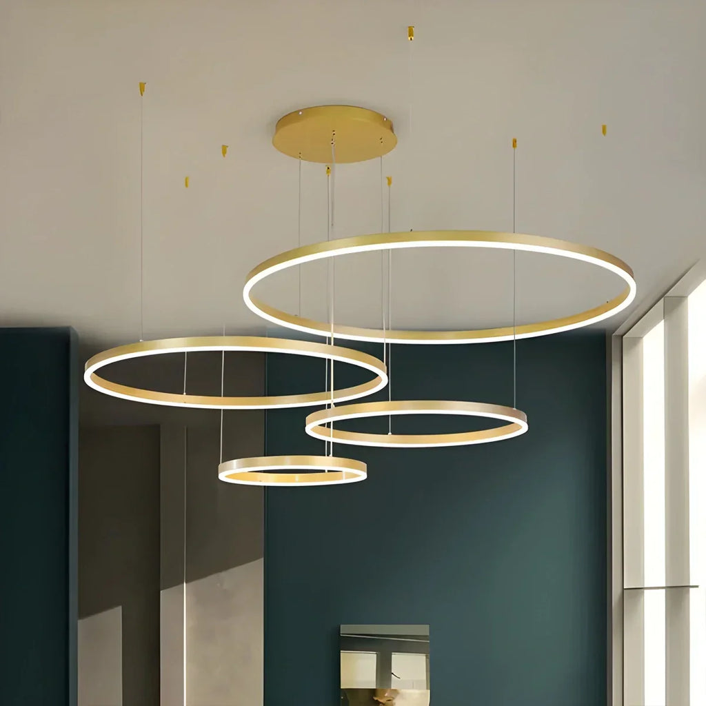 Modern Wireless Ring Chandelier Ceiling Lamp | Desfino