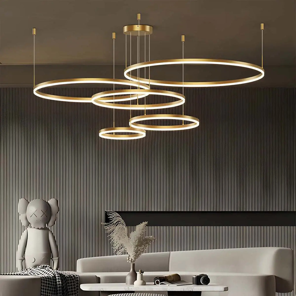 Modern Wireless Ring Chandelier Ceiling Lamp | Desfino