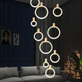 Modern Large Staircase Hanging Chandelier | Desfino