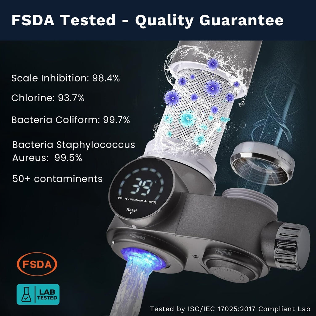 AquaNova PureFlow 净水器 — 紫外线过滤，去除 PFAS - Desfino
