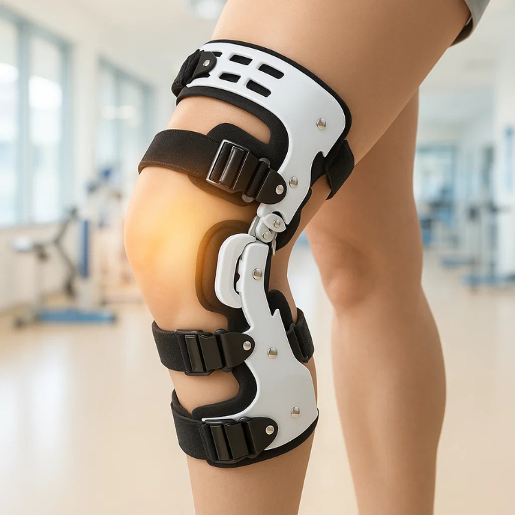 מגן ברך ArthroGuard לאוסטאוארתריטיס — תמיכה להקלה על כאבים - Desfino