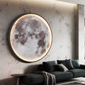 Moon/Earth Art Mural Wall Lamp | Desfino