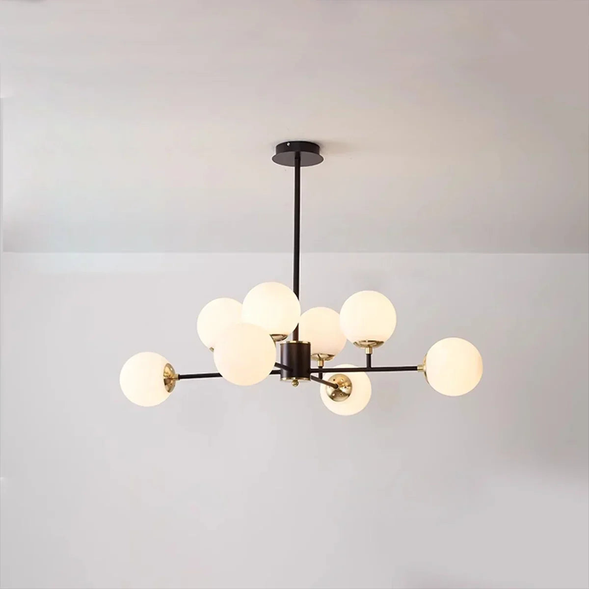 Camilla Glass Chandelier for Living Room | Desfino