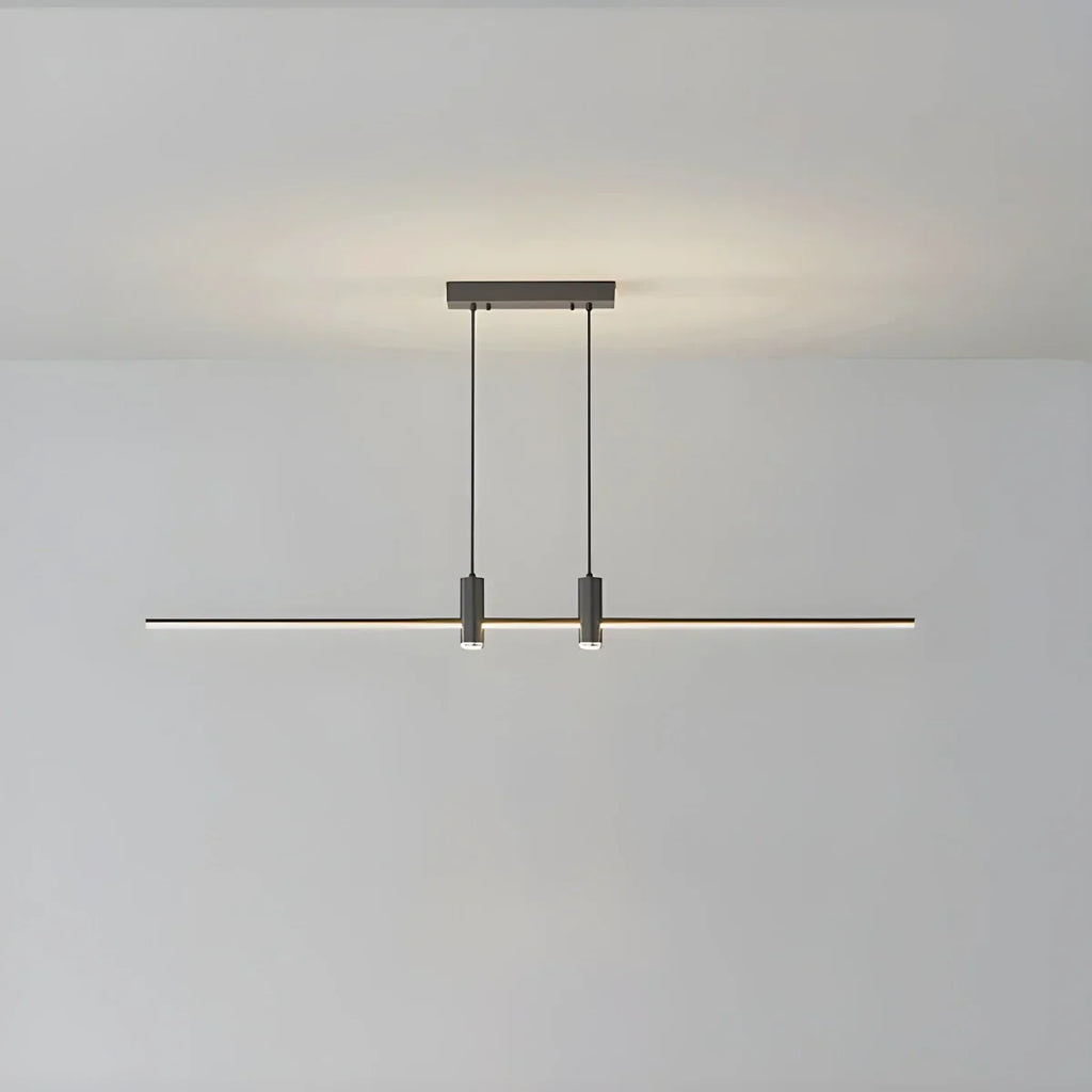 Modern Minimalist Linear LED Pendant Light | Desfino