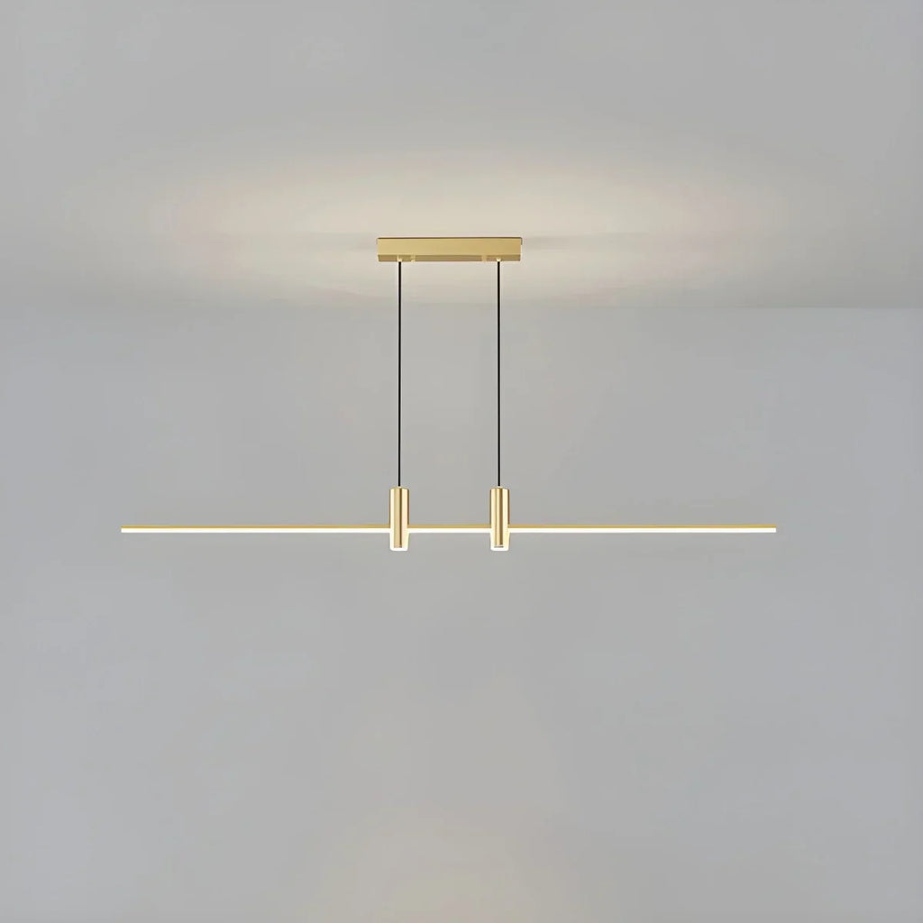 Modern Minimalist Linear LED Pendant Light | Desfino