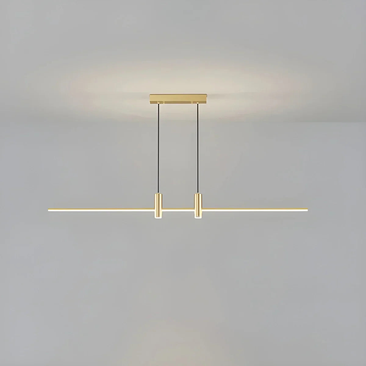 Modern Minimalist Linear LED Pendant Light | Desfino