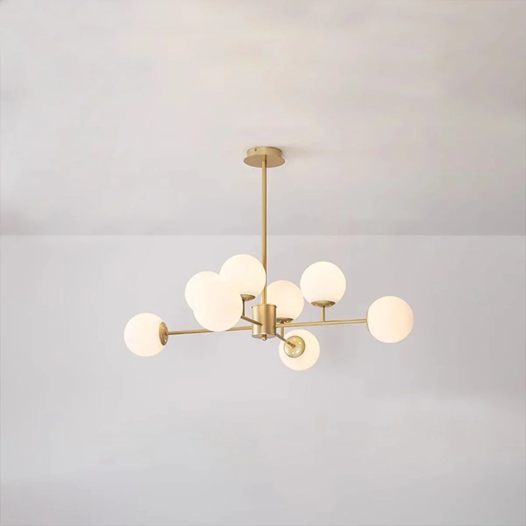 Camilla Glass Chandelier for Living Room | Desfino