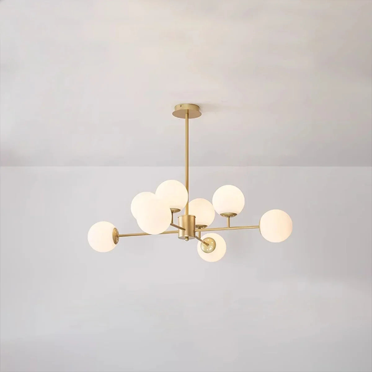 Camilla Glass Chandelier for Living Room | Desfino
