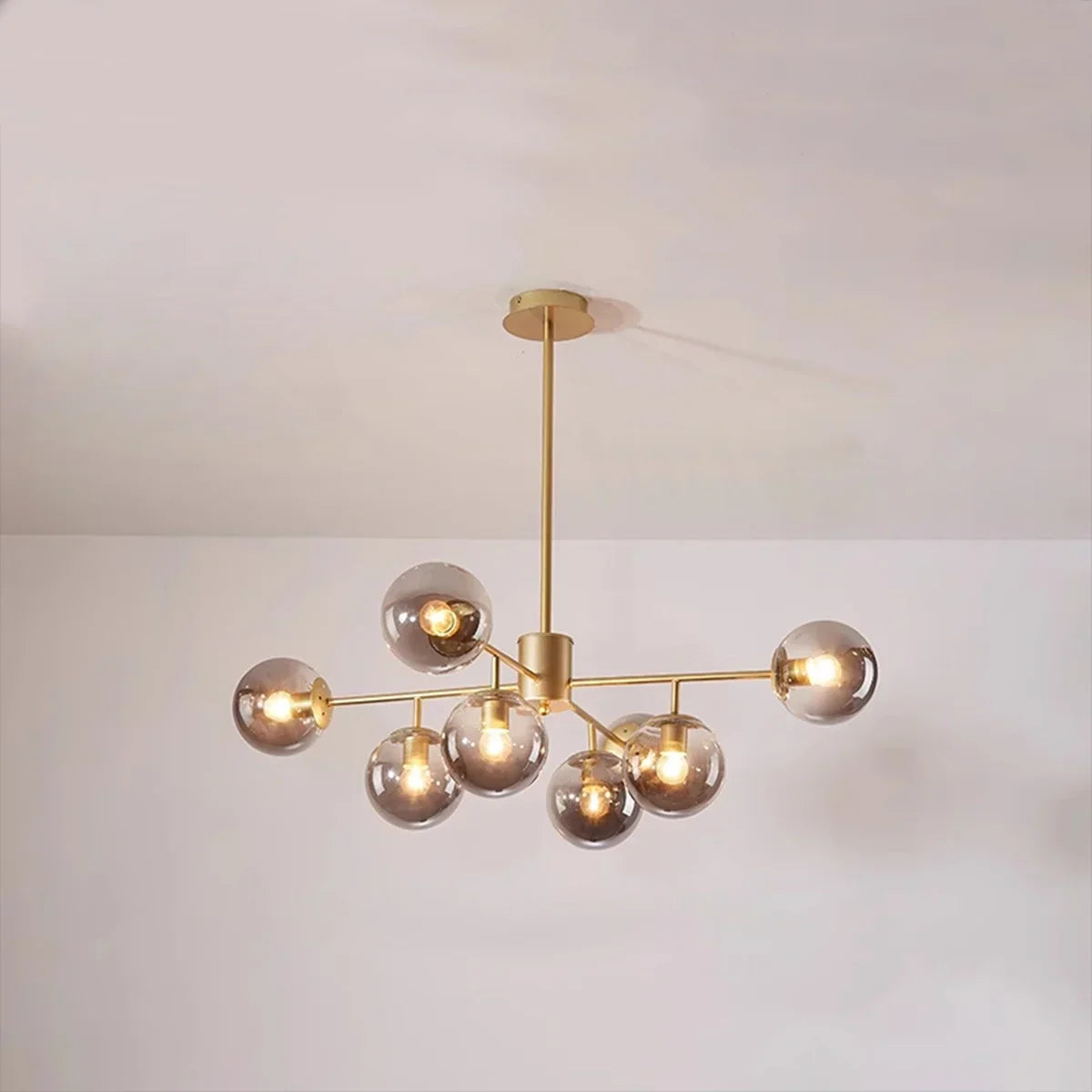 Camilla Glass Chandelier for Living Room | Desfino