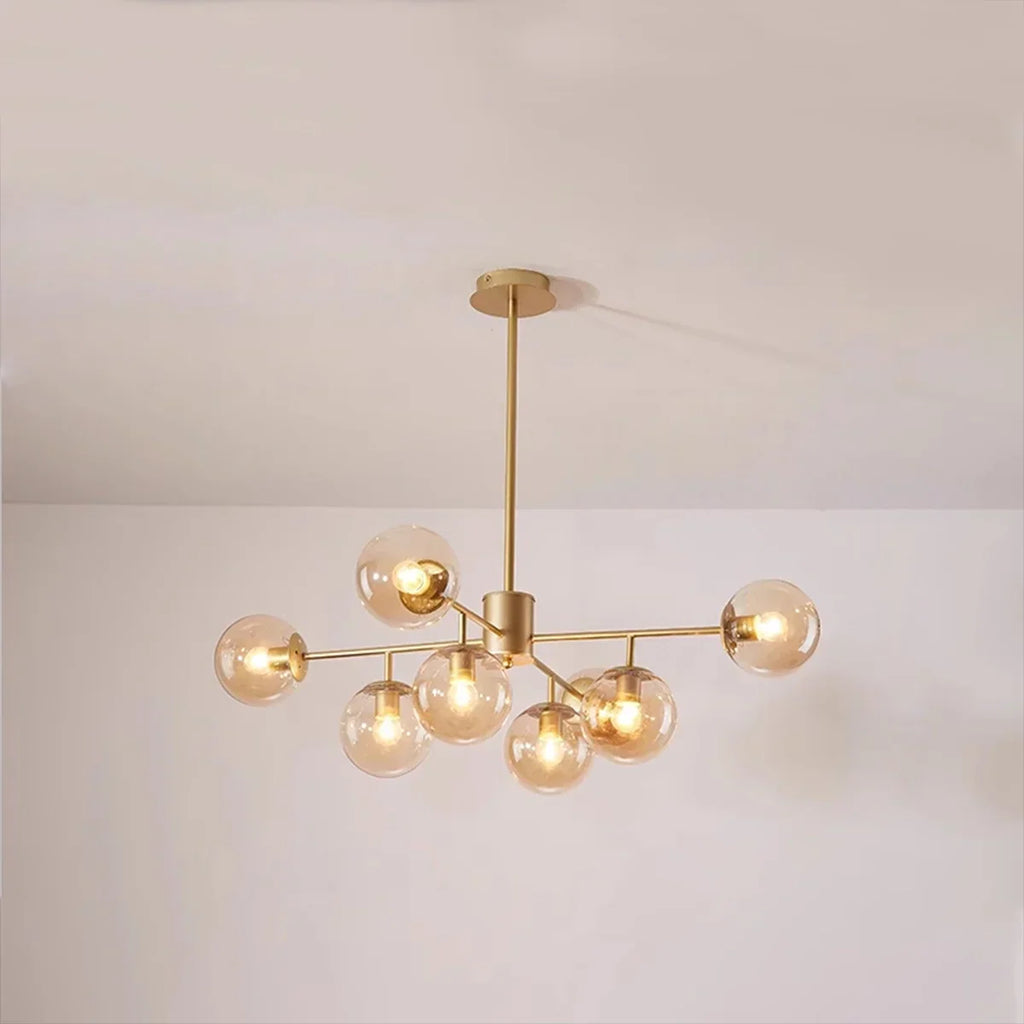 Camilla Glass Chandelier for Living Room | Desfino