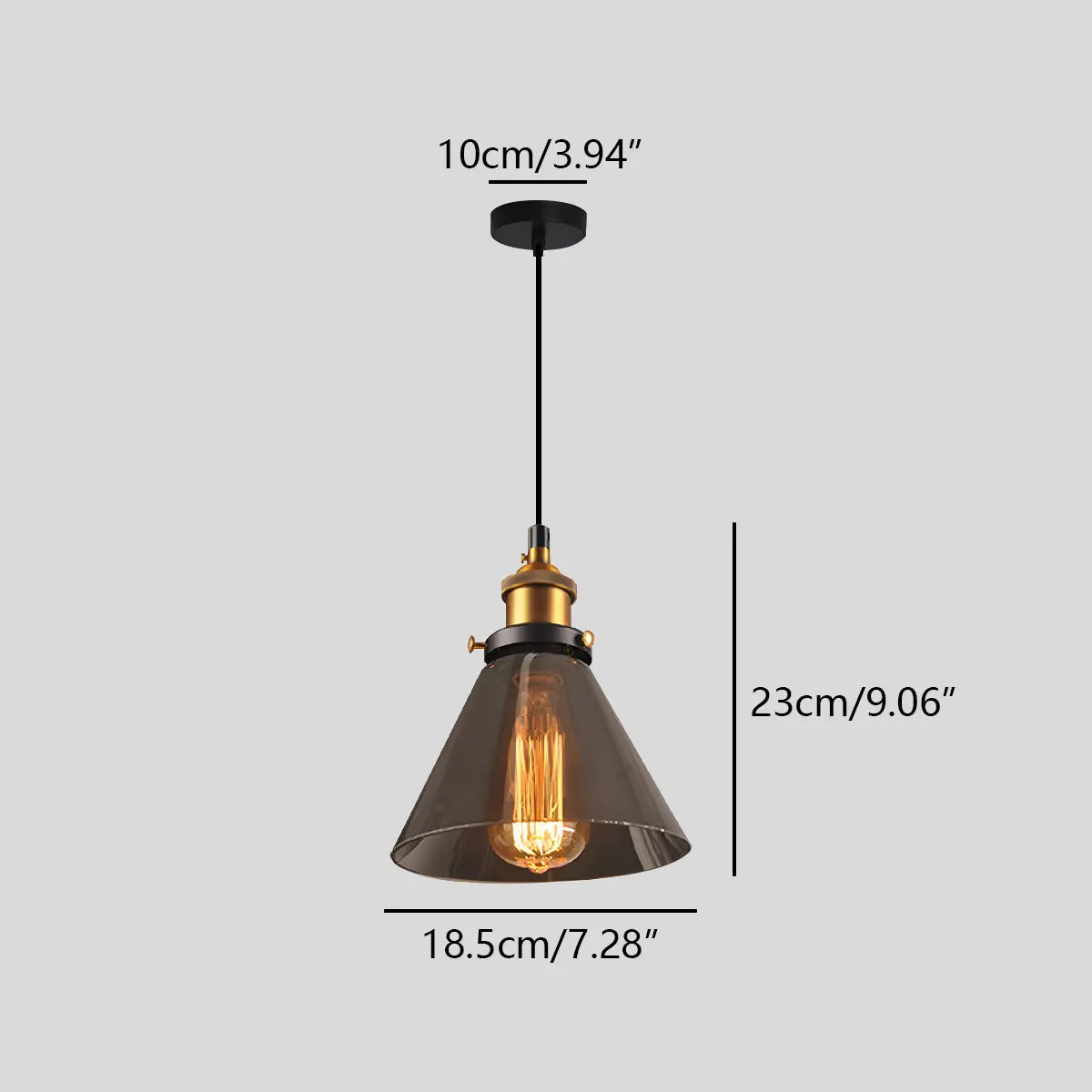 Mabel Glass Pendant Light for Kitchen Island | Desfino
