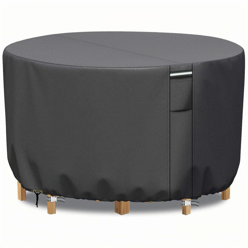 Husă impermeabilă și rezistentă la raze UV pentru mobilier de grădină rotund Vellor - Desfino