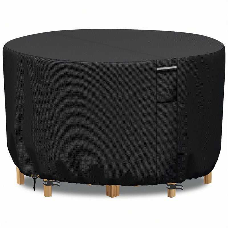 Husă impermeabilă și rezistentă la raze UV pentru mobilier de grădină rotund Vellor - Desfino